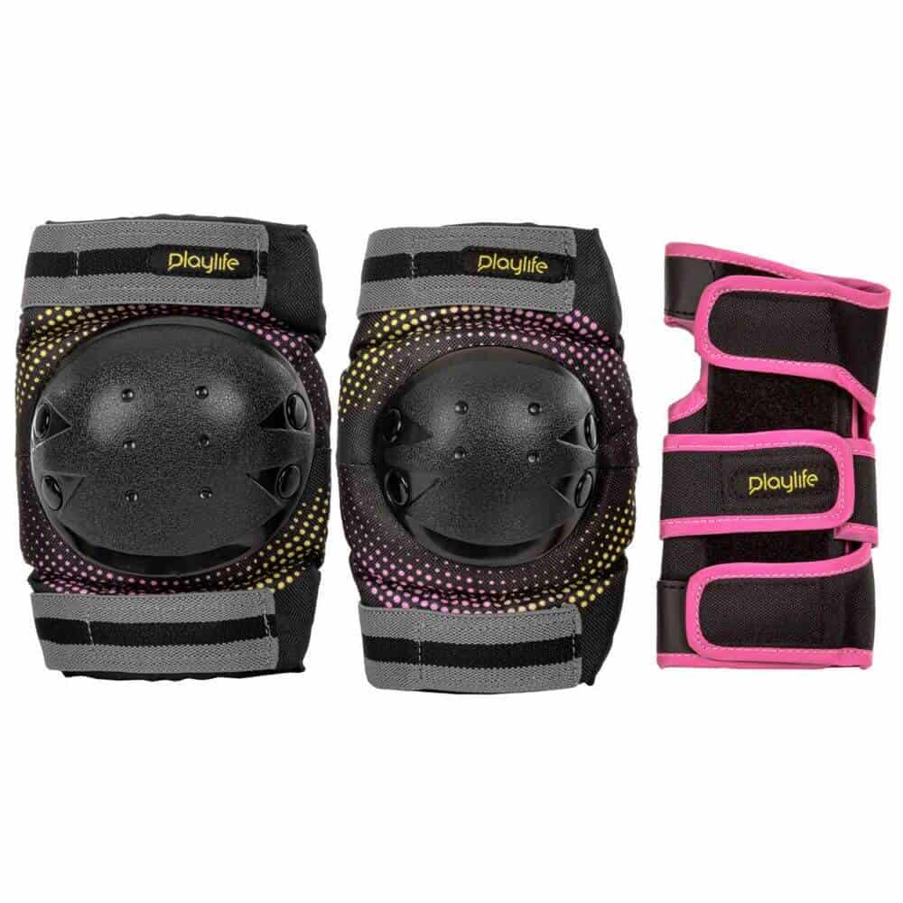 PLAYLIFE Joker Yellow Glow Kids Tri-Pack Protectors | Children's protection set