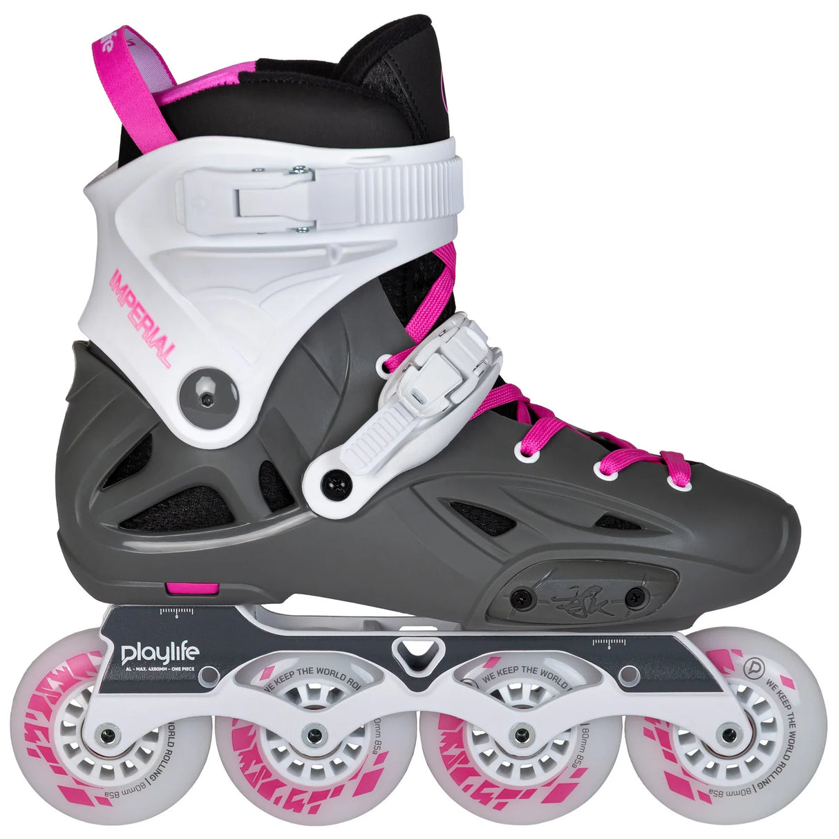 SKA880363 PLAYLIFE Imperial 80 Fuchsia | 165mm Dual Point Mounting | Urban + Freestyle Inlineskates Fitness Inlineskates Inlineskates Sport Inline Skates Rollerblades Urban Inline Skating Urban Inline Skating Freeskates Trainng Skates Strecken Skates Trinity Skates Einsteiger Beginner Inlineskates Inliner Fitness Inliner City Skates Fitness Inliner Sport Skates Sport Inliner Rollerblades Rollerblading Lörrach Freiburg Basel Inliner Sk