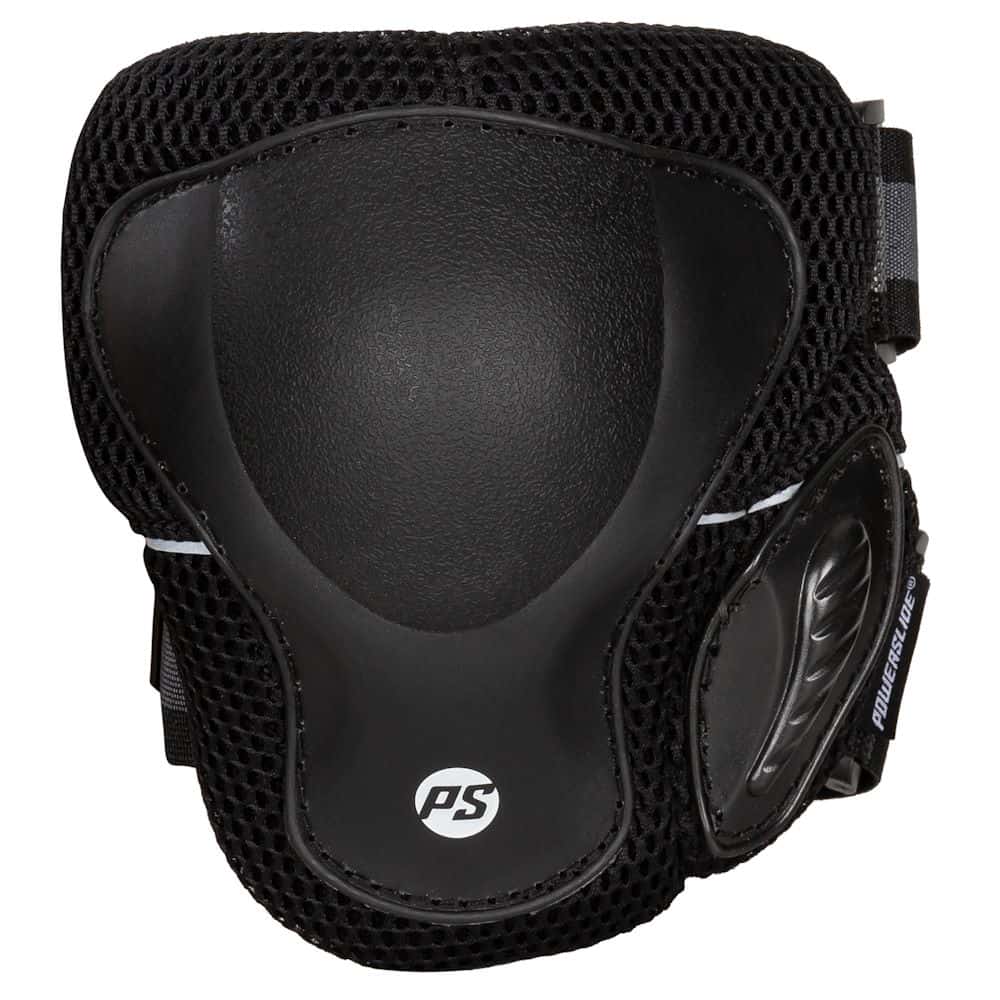 POWERSLIDE Pro Knee Pads Black Protectors | Knee Pads | Knee Protectors