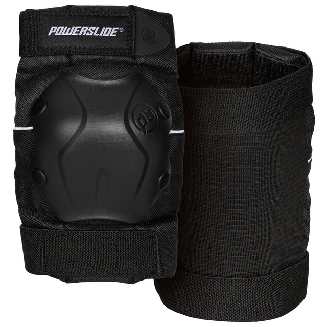 SKA903308 POWERSLIDE Standard Black Elbow Pads | Schwarze Ellenbogenschoner Schoner Schützerset Protektoren Shin Guards Schlank Dünn Slim Gelenkschutz Schützer Schoner Inliner Schoner Inline Schützer protectors skate Skate Schützer Inliner Schützer Schutzausrüstung Fingerschutz Handschuhe inline skating inliner inlineksaten rollerbladen rollerskaten Inlineskates Rollerblades Fitness Skates Slalom Skates rollerblades rollerblading inline skating Lörrach Freiburg Basel Inliner Skateschule und Skateshop Weil a