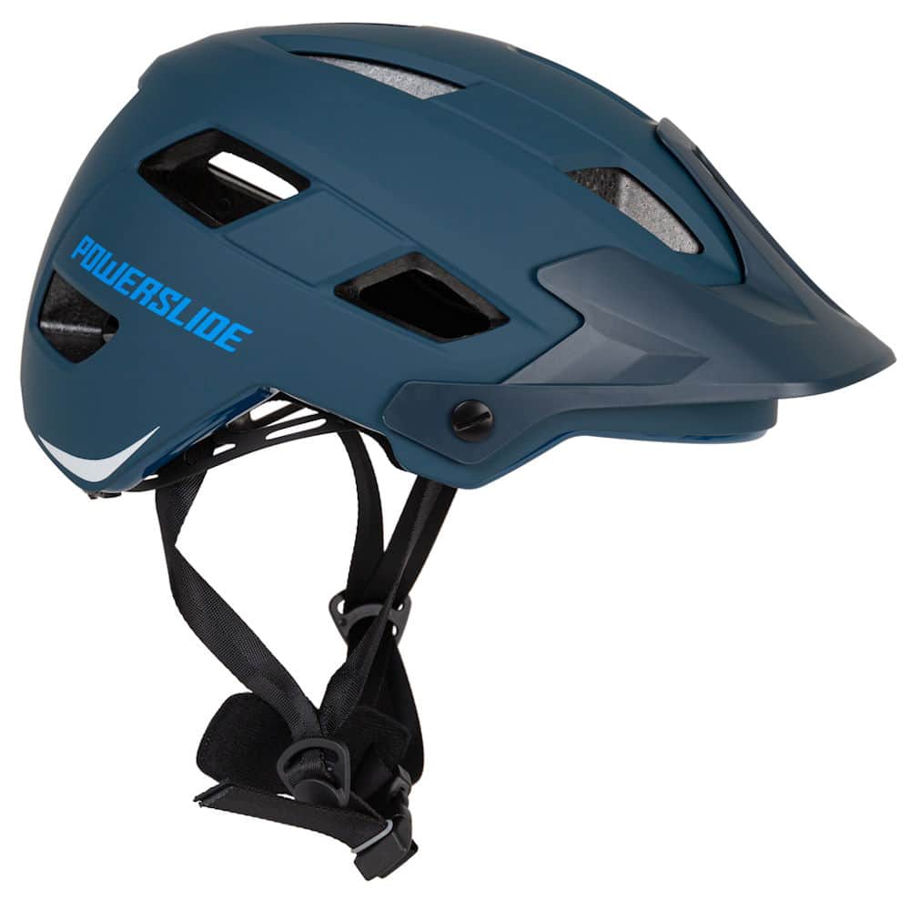 POWERSLIDE Guard Blue Kids | Blue | Adjustable size | Children bicycle + fitness skate helmet