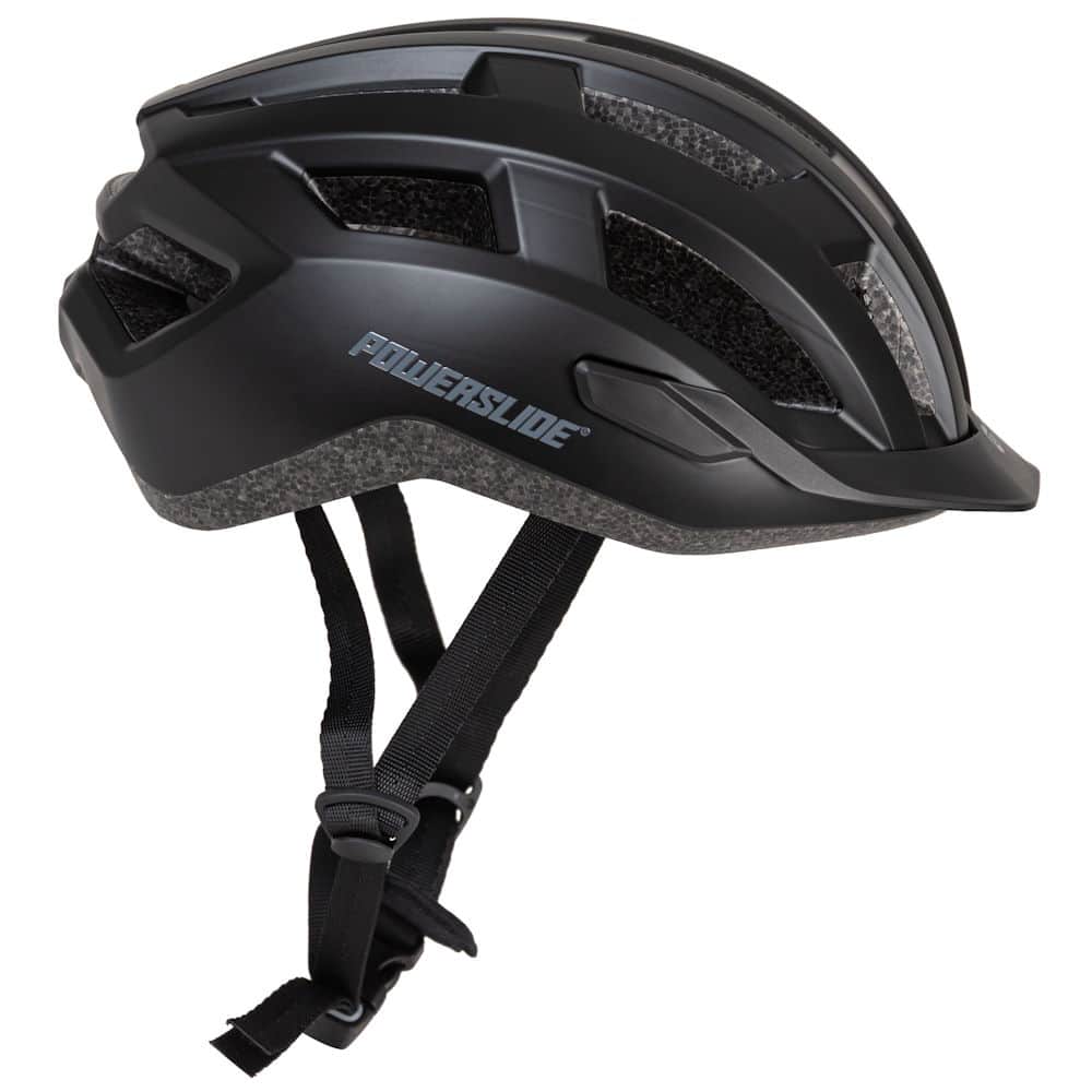 POWERSLIDE Fitness Classic Black | Adjustable size | Bicycle + fitness skate helmet