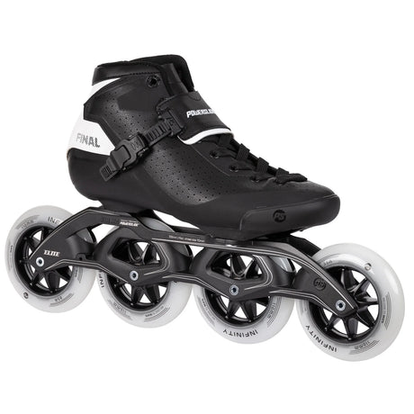 SKA904695 POWERSLIDE Final 110 | 335mm | Schwarz | Trinity Mounting | Speed & Marathon Inlineskates Speed Skates Marathon Skates Race Skates Race Inline skates Rollerblades Rollerskates Fitness Inline Skate Fitness Inline Skates Rollerblades Sport Inline Skates Urban Inline Skating Urban Inline Skating Freeskates Training Skates Fitness Skates Marathon Skates Trinity Beginner Newbies Skates City Skates Fitness Inliner Sport Skates Sport Inliner Rollerblades Rollerblading Lörrach Freiburg Basel Inliner Rolle