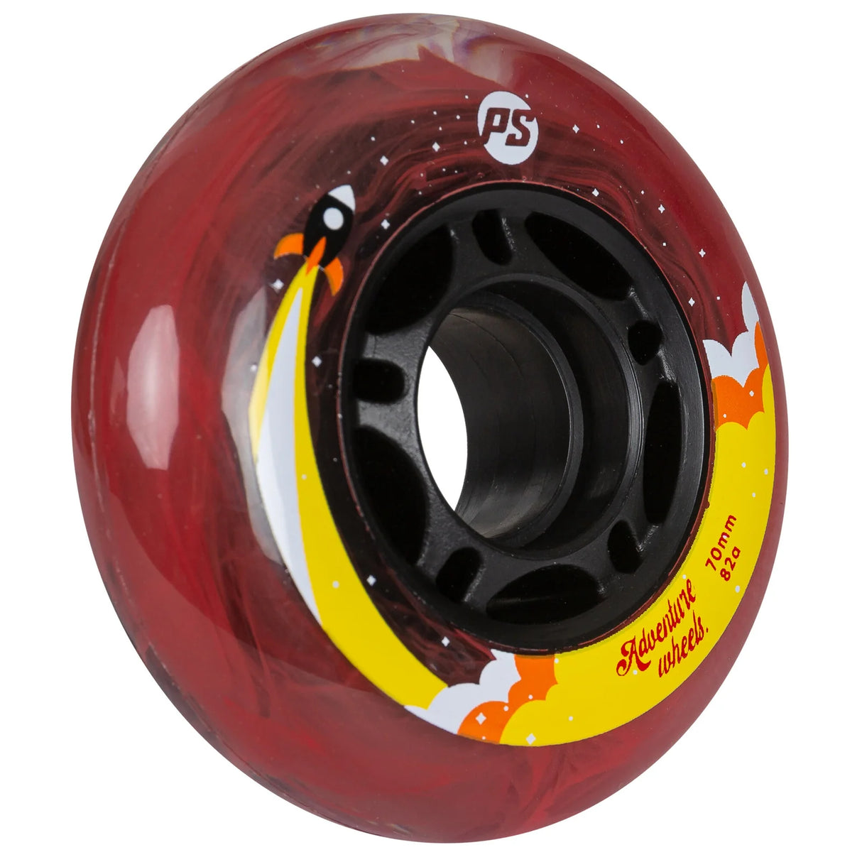SKA905409 POWERSLIDE Adventure Wheels 70mm 82A | Red Cloud | Inline Skating Rollen Inliner Sport Skates Sport Inliner Rollerblades Rollerblading Lörrach Freiburg Basel Inliner Skateschule und Skateshop Weil am Rhein SkaMiDan Deutschland Germany