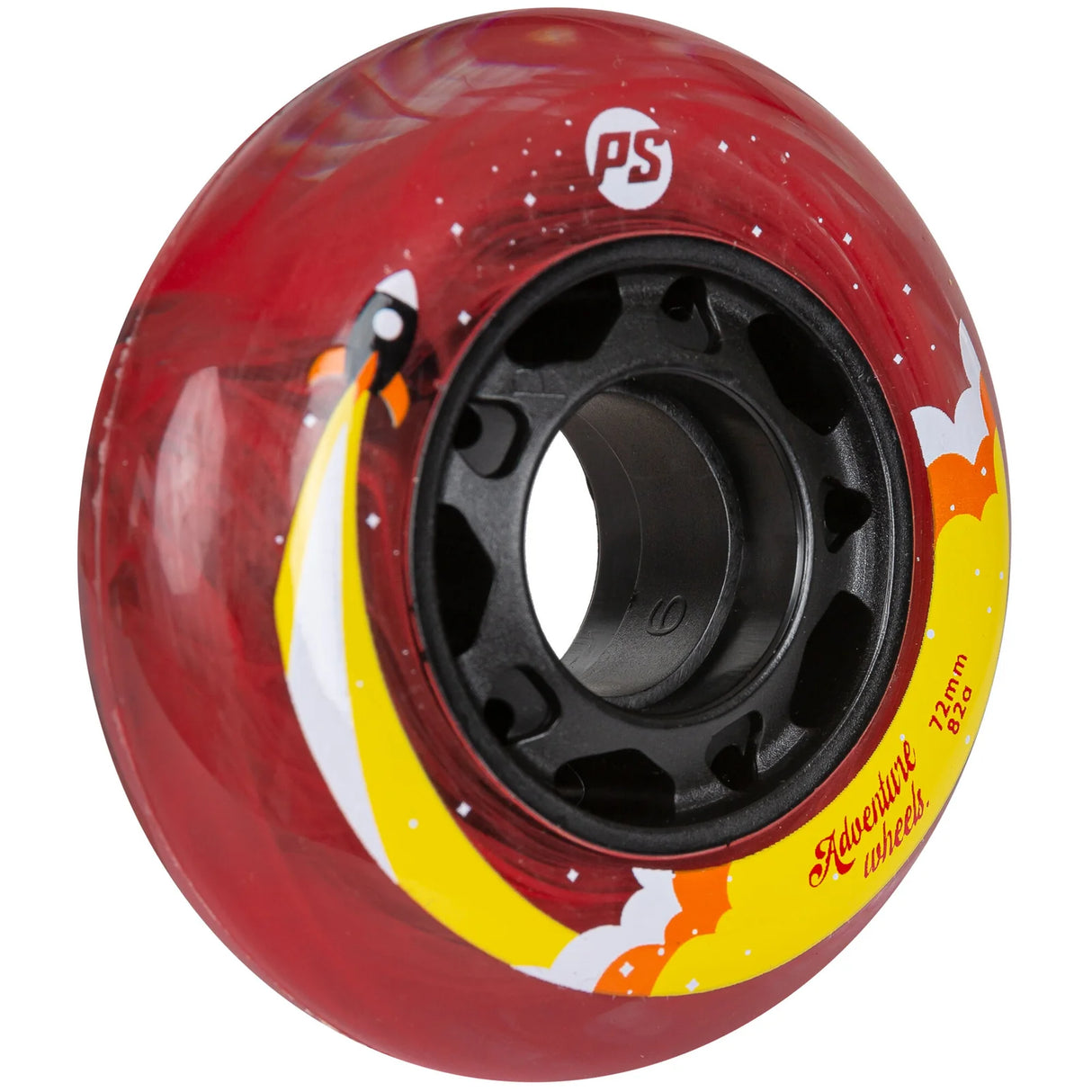 SKA905410 POWERSLIDE Adventure Wheels 72mm 82A | Red Cloud | Inline Skating Rollen Inliner Sport Skates Sport Inliner Rollerblades Rollerblading Lörrach Freiburg Basel Inliner Skateschule und Skateshop Weil am Rhein SkaMiDan Deutschland Germany