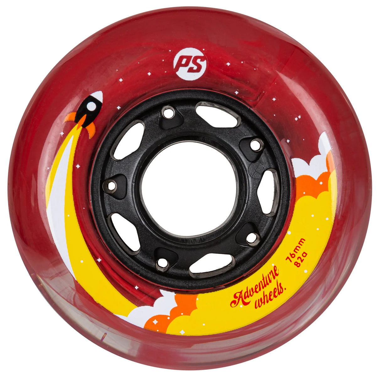 SKA905411 POWERSLIDE Adventure Wheels 76mm 82A | Red Cloud | Inline Skating Rollen Inliner Sport Skates Sport Inliner Rollerblades Rollerblading Lörrach Freiburg Basel Inliner Skateschule und Skateshop Weil am Rhein SkaMiDan Deutschland Germany