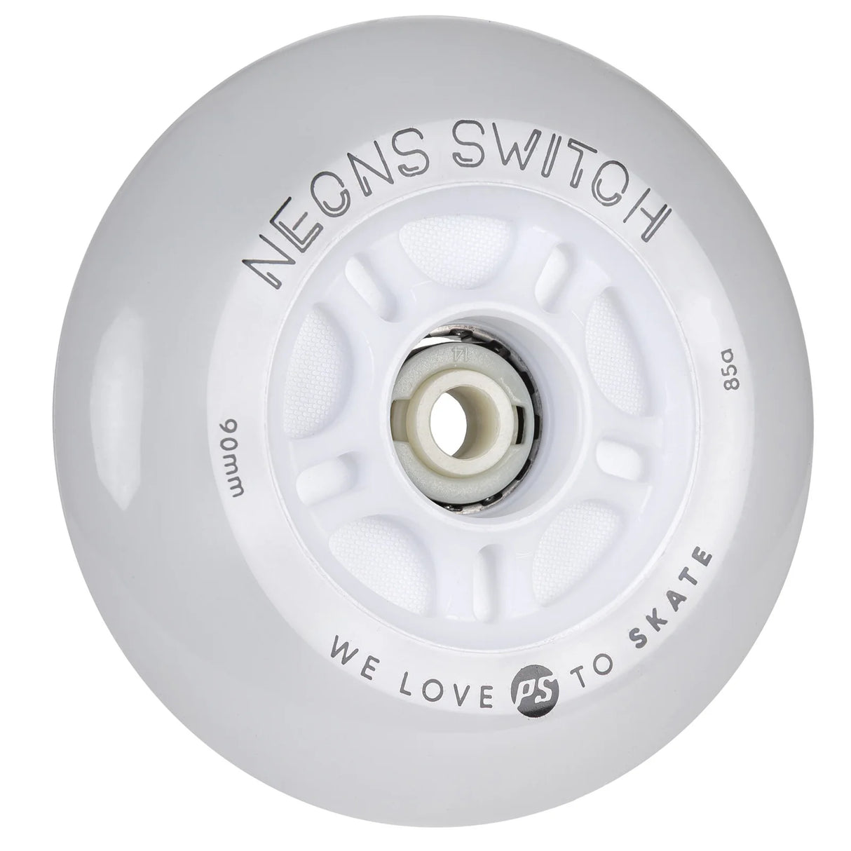 SKA905501/4-Pack POWERSLIDE Neons Switch LED Rollen – 90mm 85A | LED Rollen für Inlineskates | Leuchtrollen für das Inline Skating Inline Skating Rollerblading Inlineskaterollen Skating Wheels for Rollerblader Rollen für Inlineskater Lörrach Freiburg Basel Inliner Richtige Größe right Size for Rollerblades Langhaltende Inlineskaterollen Longlasting Wheels for Rollerblading Skateschule und Skateshop Weil am Rhein SkaMiDan Deutschland Germany