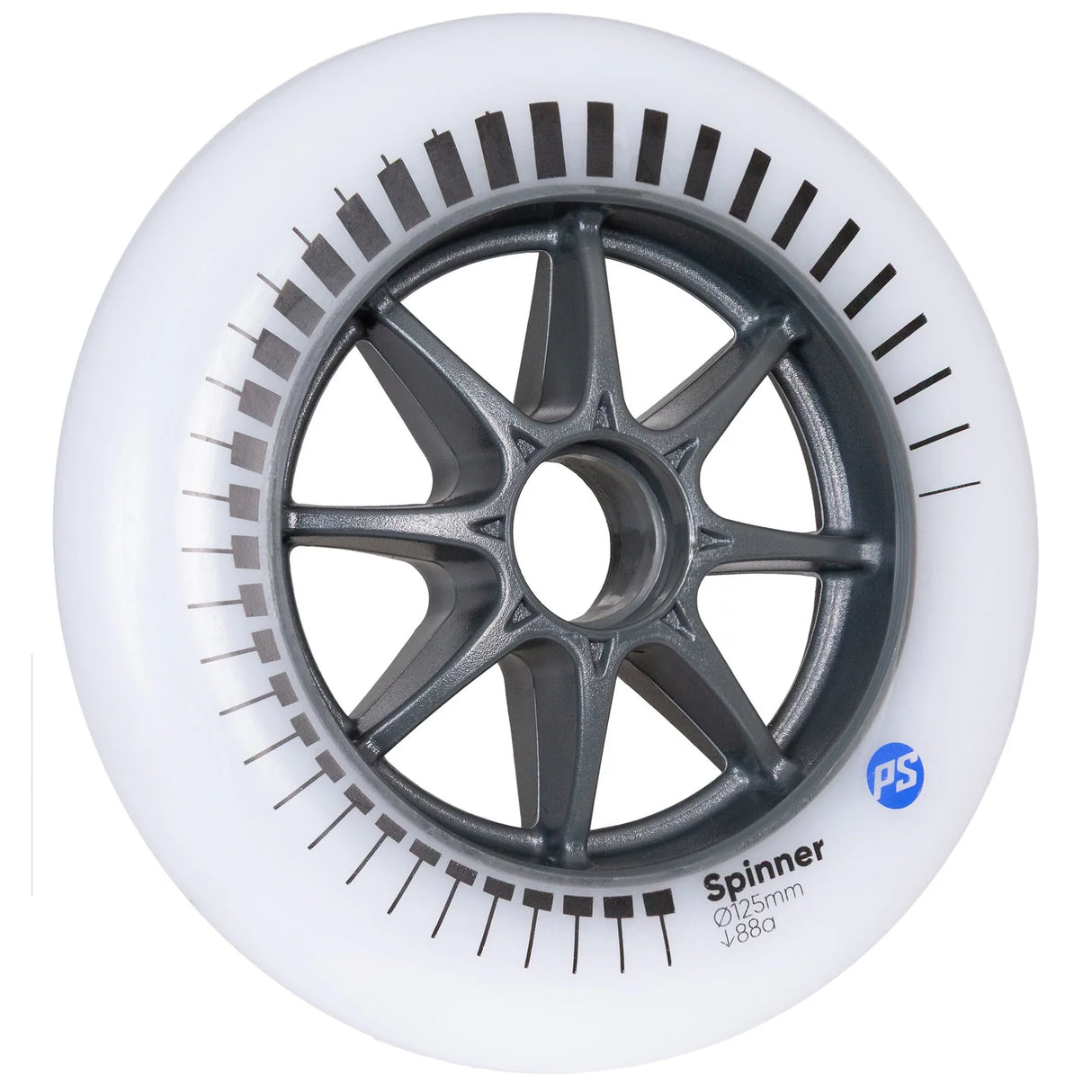 SKA905520 POWERSLIDE Spinner Wheels 125mm 88A – verschiedene Farben | Schnelle & besonders abriebfeste Skaterollen | Fitness & Urban Inline Rollen Spinner Rollen Räder Inliner Freeride Wheels Rollerblading Downhill Inline Skating Skateschule Skateshop Weil am Rhein SkaMiDan Lörrach Freiburg Basel Deutschland Germany