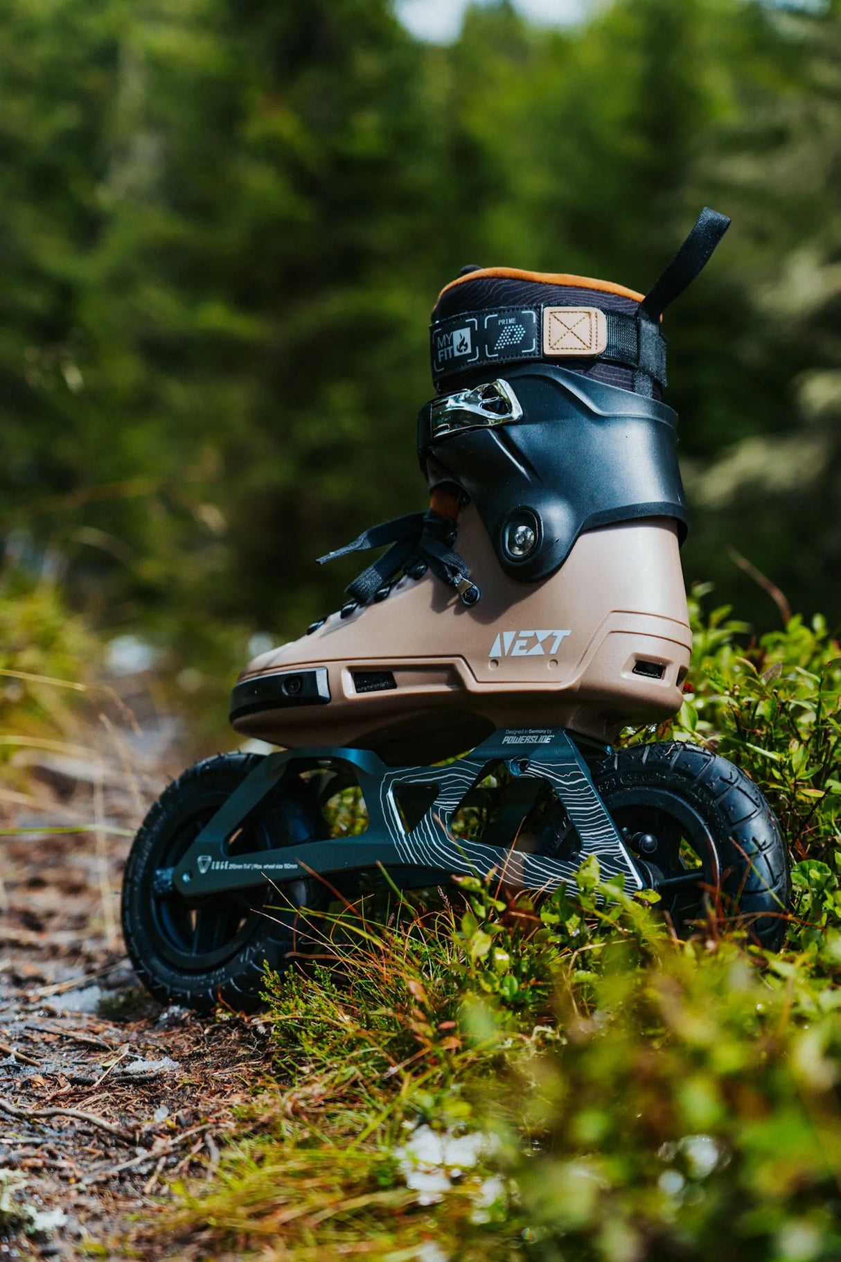 SKA908464 POWERSLIDE Next Edge 150 Brown | Trinity Mounting | SUV & Offroad Inlineskates | Offroad Inline Skating Offroad Inline Skating Off-road inline skates offroad inliner SUV skates SUV Rollerblades SUV Inlnineskates SUV Air Wheels Air Rims Air Tire Off-Road Skating SUV Skating Off road inline skating off road blading Urban Inlineskate Fitness Inlineskates Inlineskates Sport Inline Skates Rollerblades Urban Inline Skating Urban Inline Skating Freeskates Trainng Skates Strecken Skates Trinity Skates Ei
