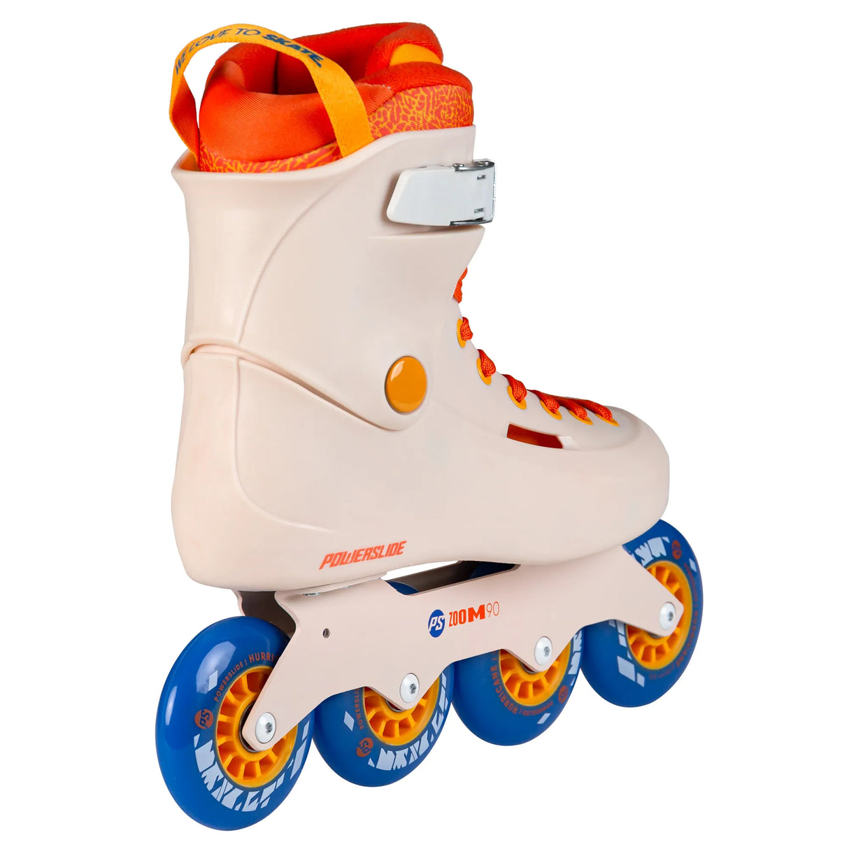 SKA908470 POWERSLIDE Zoom Sunset 90 | Beige, Orange, Blau | Genietet | Urban Inlineskates Inline Skates Rollerblades Urban Inline Skating Freeskates Trainng Skates Strecken Skates Trinity Skates Einsteiger Beginner Inlineskates Inliner Fitness Inliner City Skates Fitness Inliner Sport Skates Sport Inliner Rollerblades Rollerblading Lörrach Freiburg Basel Inliner Skateschule und Skateshop Weil am Rhein SkaMiDan Deutschland Germany