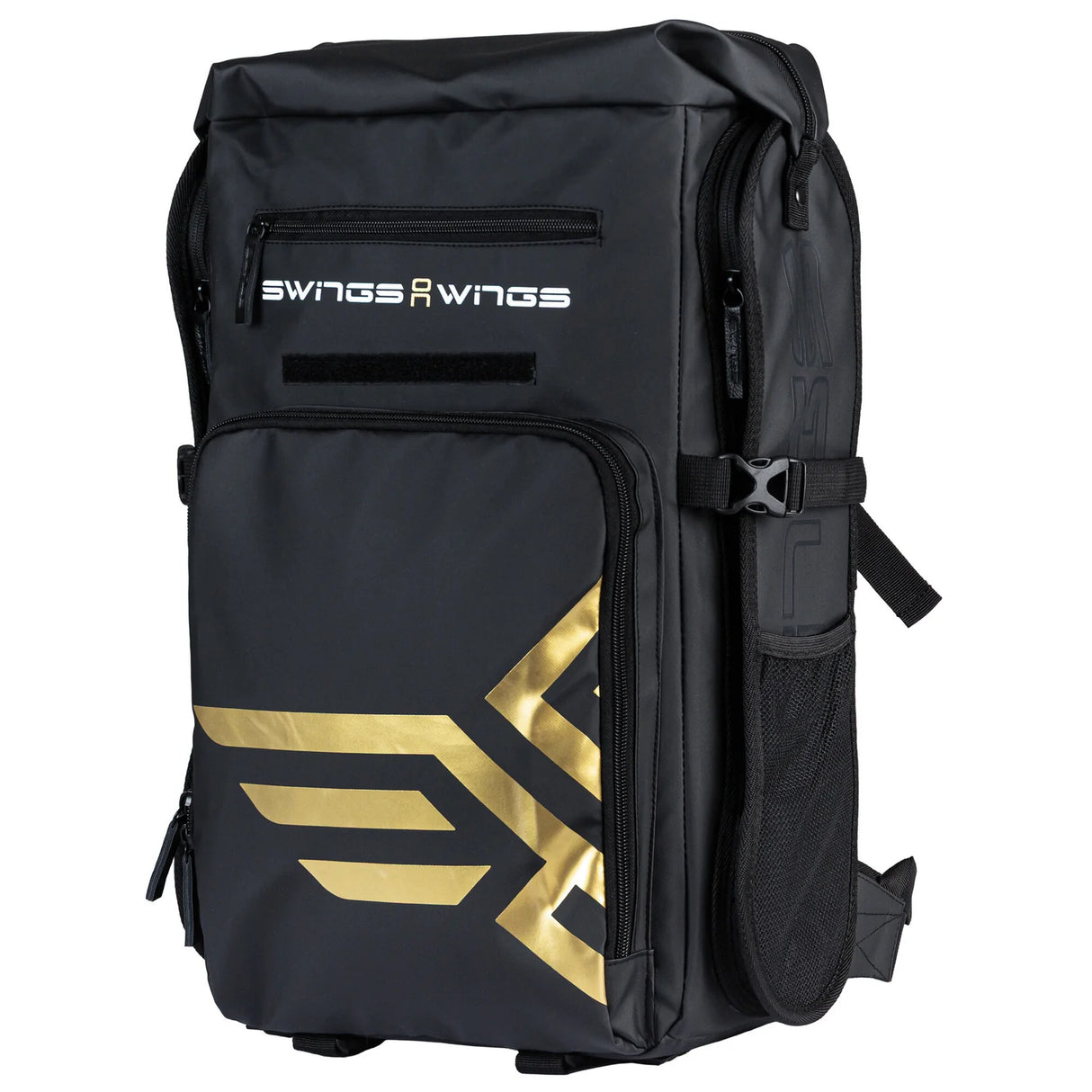 SKA910951 SWINGS Aurum Bag – Schwarz | Backpack | Skaterucksack mit Halterungen für 4× 90 mm bis 3× 125 mm Inlineskates tragetasche rucksack für rollerblades inliner skates blades inlineskates skamidan weil am rhein deutschland lörrach freiburg basel skamidan skateshop