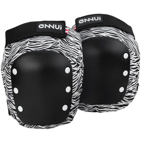 SKA920120 ENNUI Aly Knee Pads Zebra | Knieschoner | Schützer Für das Fitness Inline Skating | Fitness Skating Protektors | Schoner für Inline Skater | Protektion for Inline Skater | Knee Pads | Knieschützer | Knieschoner | Elbow Pads | Ellenbogen Protektoren | Lörrach Freiburg Basel Inliner Skateschule und Skateshop Weil am Rhein SkaMiDan Deutschland Germany