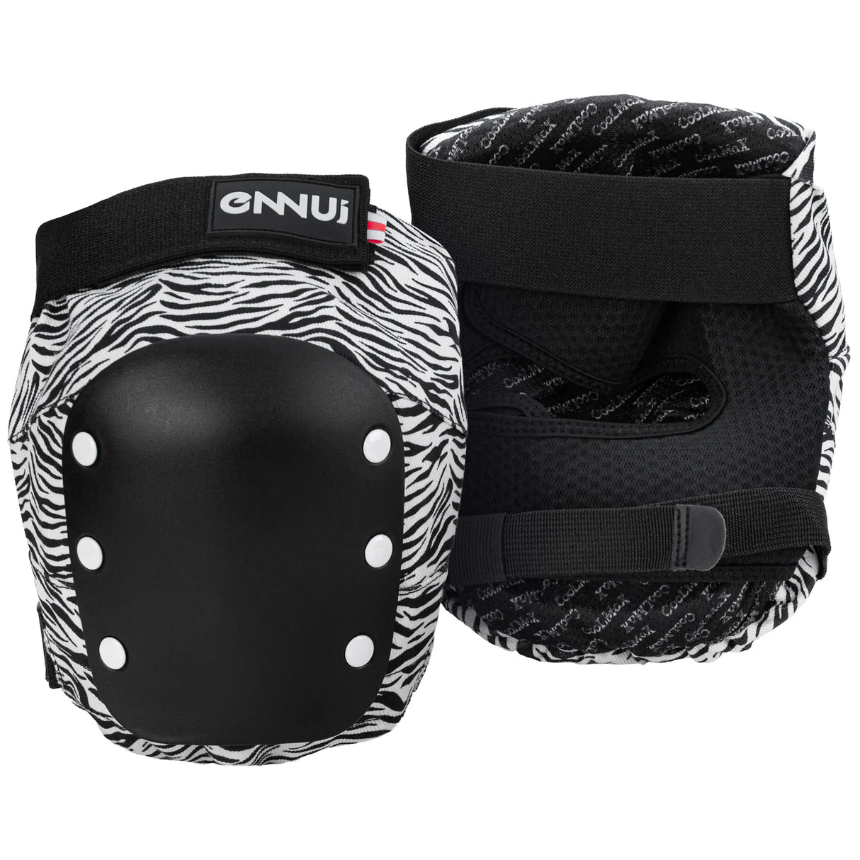 SKA920120 ENNUI Aly Knee Pads Zebra | Knieschoner | Schützer Für das Fitness Inline Skating | Fitness Skating Protektors | Schoner für Inline Skater | Protektion for Inline Skater | Knee Pads | Knieschützer | Knieschoner | Elbow Pads | Ellenbogen Protektoren | Lörrach Freiburg Basel Inliner Skateschule und Skateshop Weil am Rhein SkaMiDan Deutschland Germany