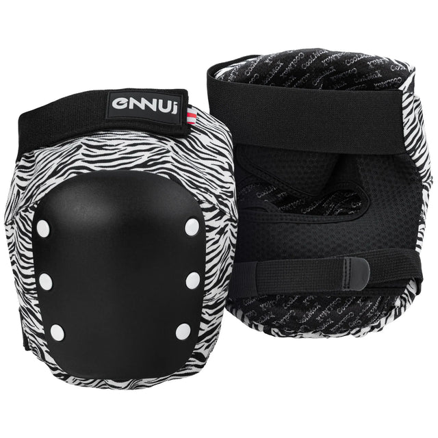 SKA920120 ENNUI Aly Knee Pads Zebra | Knieschoner | Schützer Für das Fitness Inline Skating | Fitness Skating Protektors | Schoner für Inline Skater | Protektion for Inline Skater | Knee Pads | Knieschützer | Knieschoner | Elbow Pads | Ellenbogen Protektoren | Lörrach Freiburg Basel Inliner Skateschule und Skateshop Weil am Rhein SkaMiDan Deutschland Germany