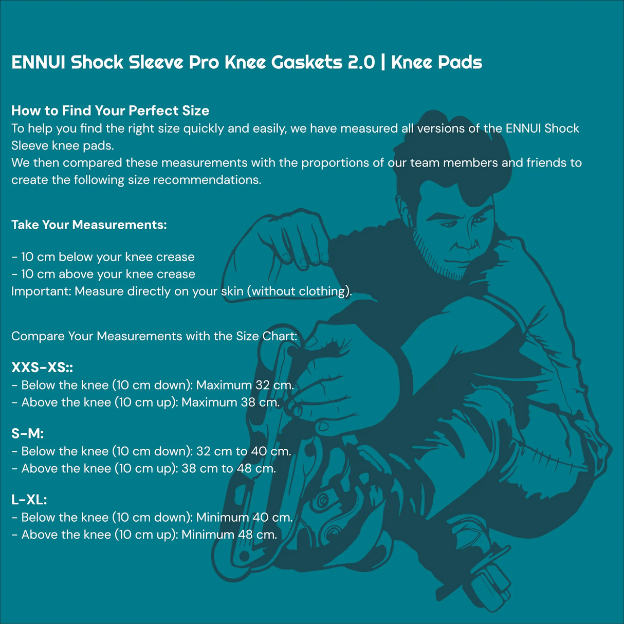 SKA920128 ENNUI Shock Sleeve Pro Knee Gaskets 2.0 | Knieschützer | Urban Inline Skating | Schützer Für das Fitness Inline Skating | Fitness Skating Protektors | Schoner für Inline Skater | Protektion for Inline Skater | Knee Pads | Knieschützer | Knieschoner | Elbow Pads | Ellenbogen Protektoren | Lörrach Freiburg Basel Inliner Skateschule und Skateshop Weil am Rhein SkaMiDan Deutschland Germany