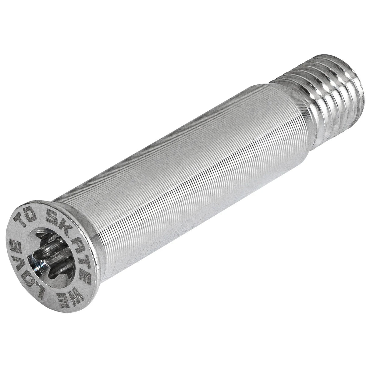 SKA940498 POWERSLIDE AL Single Axle L38mm 8mmm | Torx | Achsen für z.B. Trinity Combat Rahmen | Ersatzteile Hex Trinity Elite Al Frames Trinity Elite Aluminium Frames Katana Rocker Nexus Rocker Frames Frames, replacements replacement axle spare parts ersatzteile Frames for inline skates rollerblades skates rollerblades Replacement Screws Replacement Parts Powerlside HC Evo Freestyle Inline Skates Powerslide Tau Rollerblades Powerslide Skates Powerslide Hardcore Evo Rollerblading Lörrach Freiburg Basel Inli