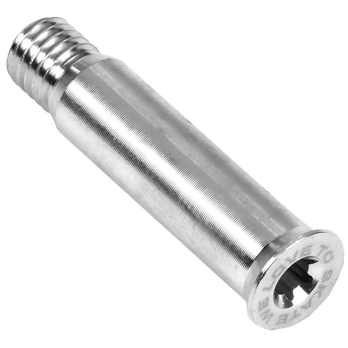 SKA940528/Piece POWERSLIDE Einzelachse 8mm L 37,5 mm M7 | Torx | Für Powerslide Accel Carbon Rahmen | Aggressive Inline Skating Ersatzteile für Inliner Spare parts for Inline Skates Inline Skates reparieren repair your Rollerblades Spacer und Schrauben für rollerblades Spacers and axels for Inline Skates rollerblading inline Skaten Inliner fahren Aggressive inline Skating Urban Skating Lörrach Freiburg Basel Inliner Skateschule und Skateshop Weil am Rhein SkaMiDan Deutschland Germany