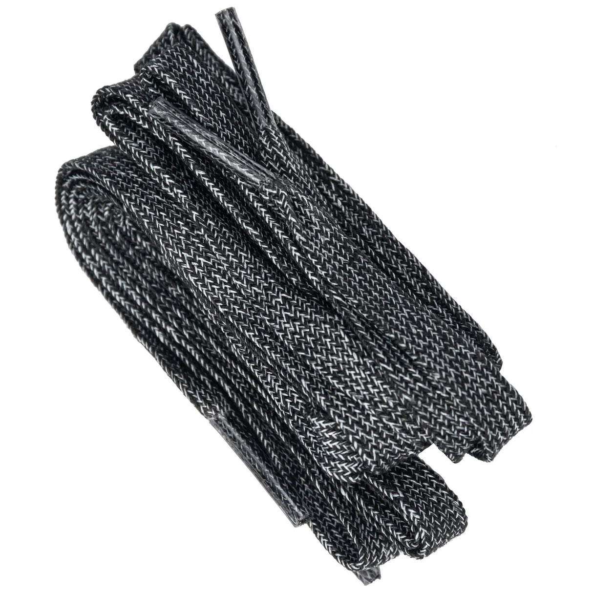 SKA940554/120 POWERSLIDE Waxed Laces 120cm Black Grey | Gewachste Schnürsenkel | Gewachste Schnürsenkel Waxed Laces Lacing Up Schnürung Inlineskates Ersatzteile Achsen Ersatzachsen für Inlineskates Rollerblades inline skating Freestyle Powerslide Tau Inlineskates Rollerblades Powerslide Skates Powerslide Hardcore Evo Inliner Skateschule und Skateshop Weil am Rhein SkaMiDan Deutschland Germany Lörrach Freiburg Basel