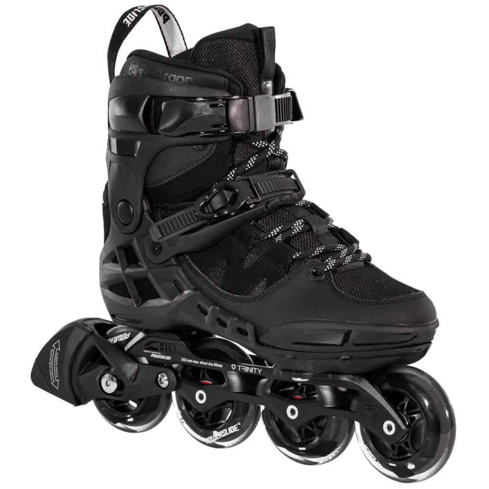 POWERSLIDE Phuzion Argon Black 80 | Trininty X | Fitness Inline Skates