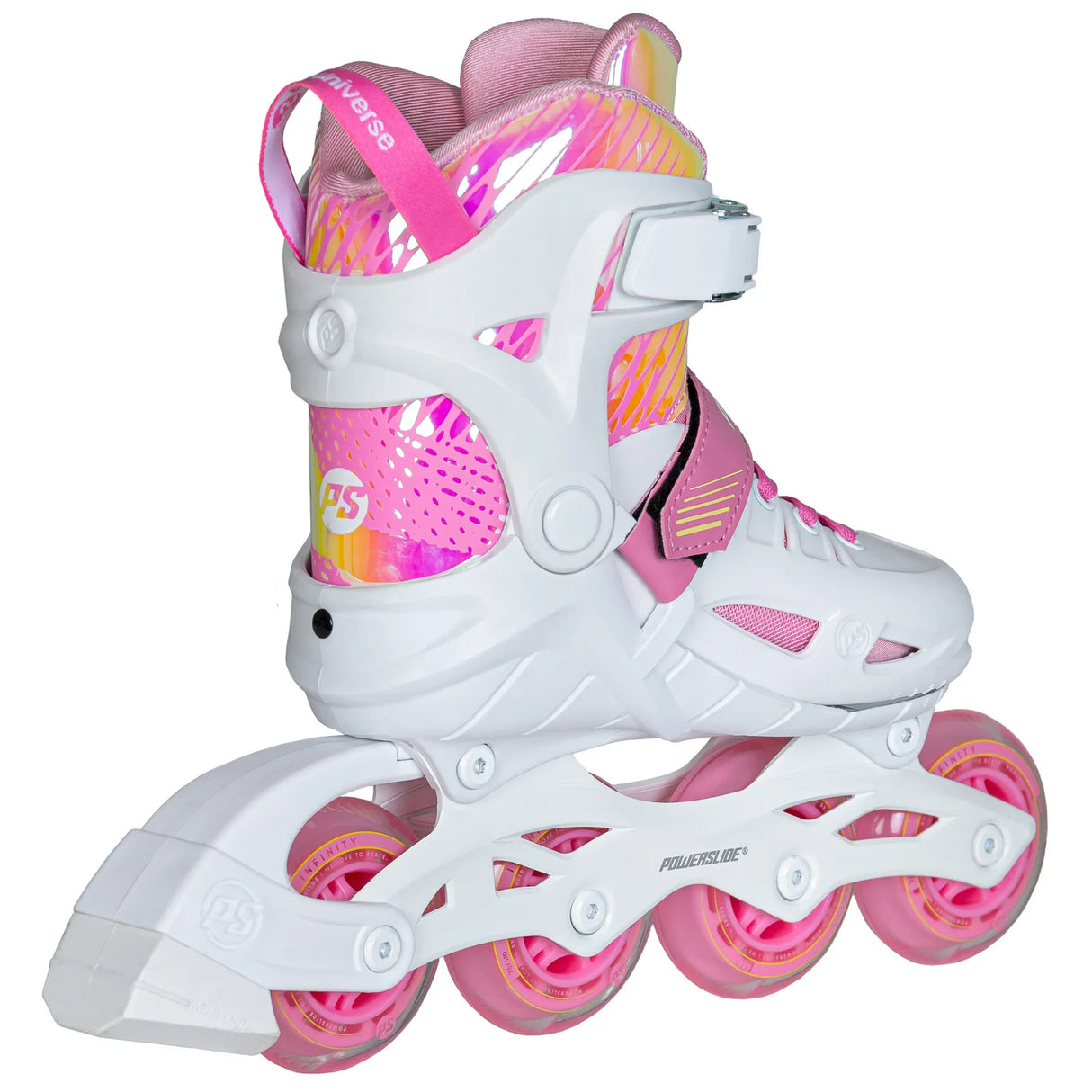 SKA940710 POWERSLIDE Phuzion Universe 4W Pink II | Größenverstellbare Kinder Inlineskates Sport Inline Skates Rollerblades Urban Inline Skating Urban Inline Skating Freeskates Trainng Skates Strecken Skates Trinity Skates Einsteiger Beginner Inlineskates Inliner Fitness Inliner City Skates Fitness Inliner Sport Skates Sport Inliner Rollerblades Rollerblading Lörrach Freiburg Basel Inliner Skateschule und Skateshop Weil am Rhein SkaMiDan Deutschland Germany