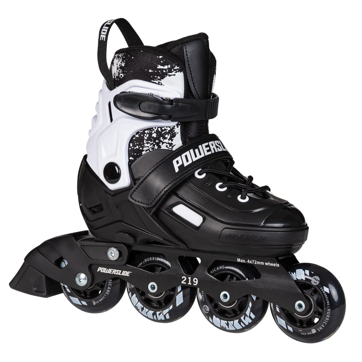 SKA940718 POWERSLIDE Khaan Magic Black adj. | Größenverstellbare Kinder Inlineskates Kids Skates Inliner für Kinder qualitative Inline Skates für Jungs und Mädchen Quality inline skates for boys and girls bunte inliner für Kinder und jugendliche colorful inliners for children and teenagers Lörrach Freiburg Basel Inliner Skateschule und Skateshop Weil am Rhein SkaMiDan Deutschland Germany