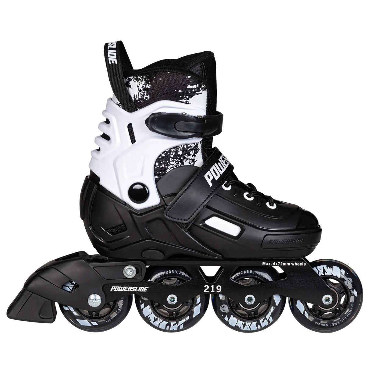 SKA940718 POWERSLIDE Khaan Magic Black adj. | Größenverstellbare Kinder Inlineskates Kids Skates Inliner für Kinder qualitative Inline Skates für Jungs und Mädchen Quality inline skates for boys and girls bunte inliner für Kinder und jugendliche colorful inliners for children and teenagers Lörrach Freiburg Basel Inliner Skateschule und Skateshop Weil am Rhein SkaMiDan Deutschland Germany
