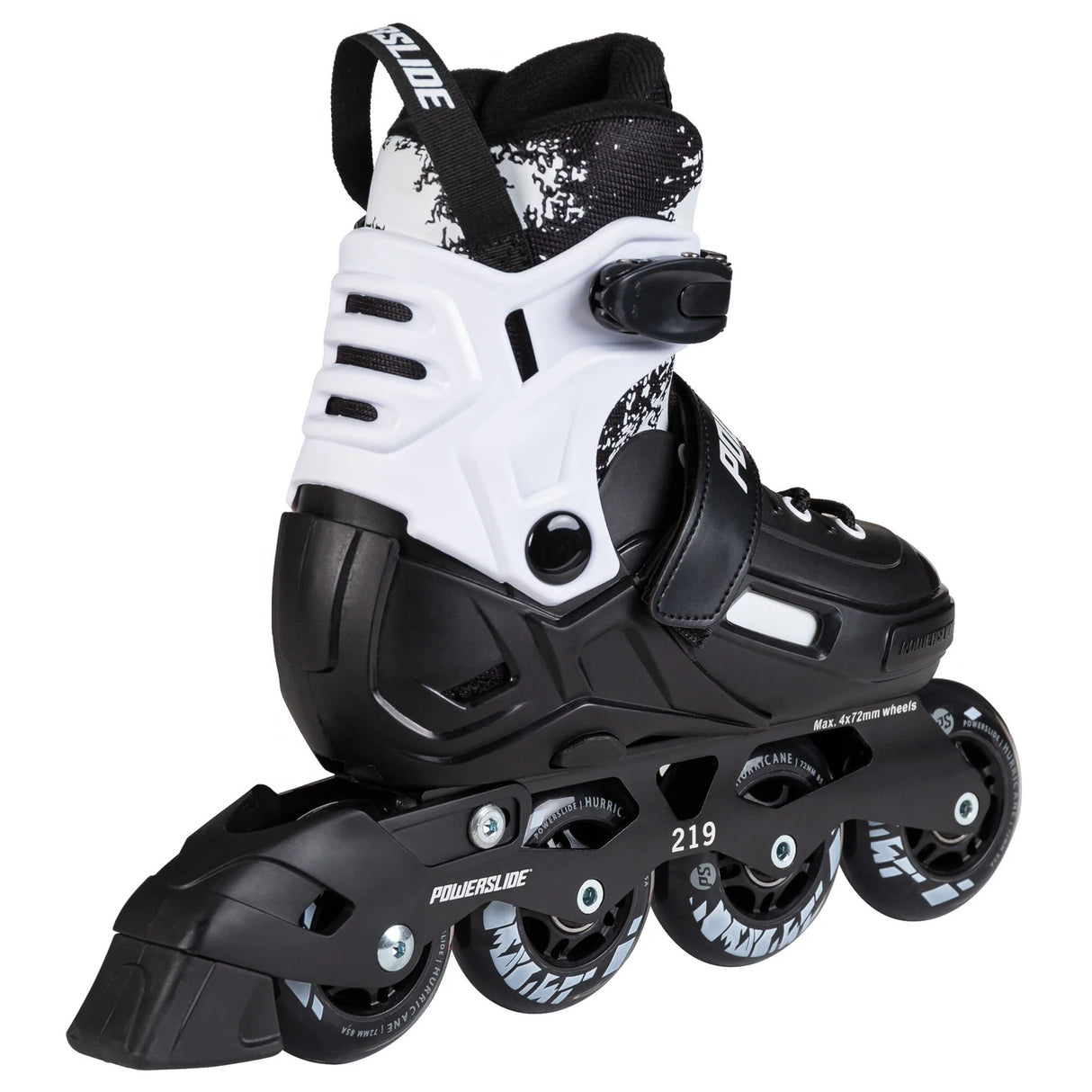 SKA940718 POWERSLIDE Khaan Magic Black adj. | Größenverstellbare Kinder Inlineskates Kids Skates Inliner für Kinder qualitative Inline Skates für Jungs und Mädchen Quality inline skates for boys and girls bunte inliner für Kinder und jugendliche colorful inliners for children and teenagers Lörrach Freiburg Basel Inliner Skateschule und Skateshop Weil am Rhein SkaMiDan Deutschland Germany