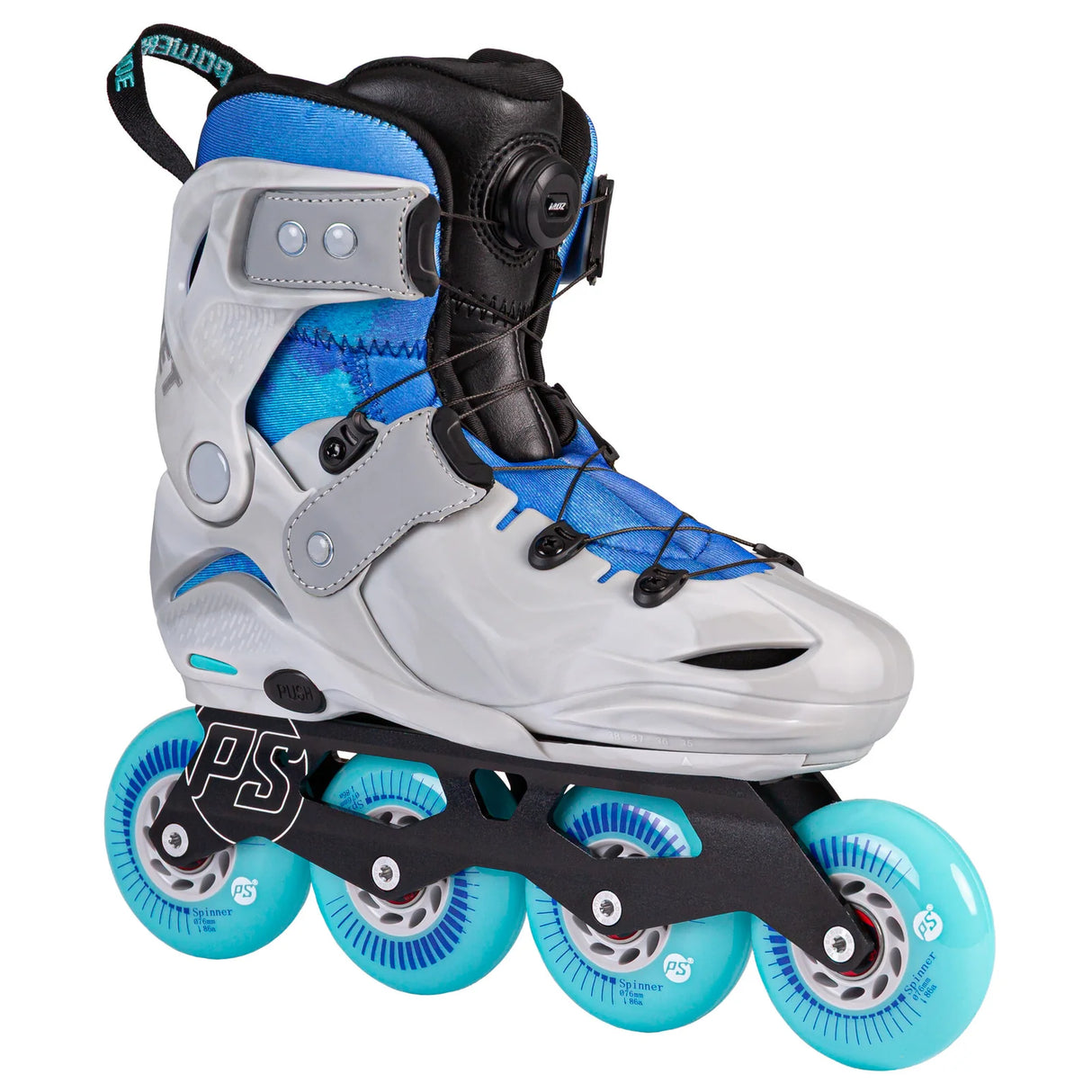 SKA940719 POWERSLIDE Jet Pro PDS Smoky Grey adj. – Grau Blau | Größenverstellbare Kinder Inlineskates | Fitness & Urban Inlineskates Inliner Kids Skates Rollerblades Inlineskates für Kinder Junior Skates Verstellbare Skates Größenverstlelbare Inlineskates für Kinder Kinder Inliner Kids Inliner Kids Rollerblades Urban Inline Skating Urban Inline Skating Freeskates City Skates Fitness Inliner Sport Skates Sport Inliner Rollerblades Rollerblading Lörrach Freiburg Basel Inliner Skateschule und Skateshop Weil am