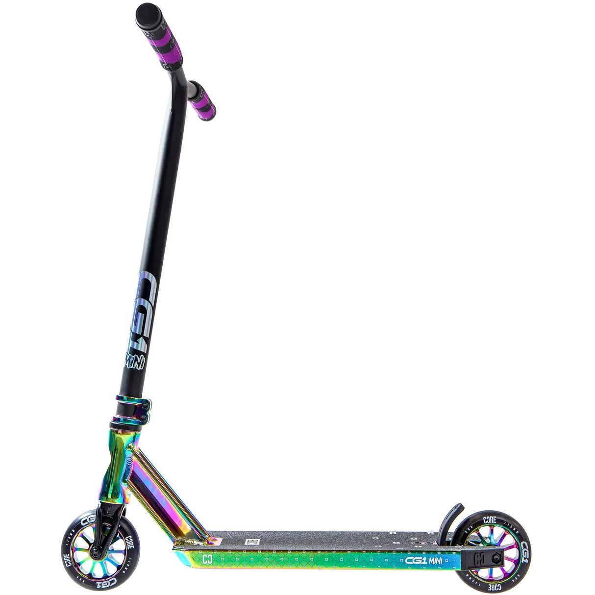SKACRE-CG1M-BK CORE CG1 Profi Mini Stunt Scooter – verschiedene Farben | Stunt Roller für Fortgeschrittene und Profis | Trickroller für den Skatepark Stunt Scooter Kicker Trottinett Scootering Soots Scootworld SkaMiDan Weil am Rhein Basel Lörrach Freiburg Schweiz Deutschland Switzerland Germany Bale Skatepark Roller Stunt Roller Tretroller Action Scooter Kinder Roller Kids Children Stunts Park Trick Scooter