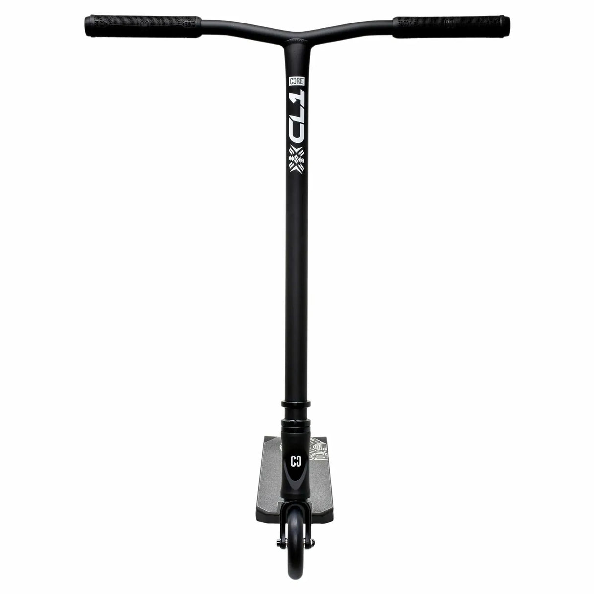SKACRE-CL1 CORE CL1 Stunt Scooter Pro – Schwarz Black | Stunt Roller für Fortgeschrittene und Profis | Trickroller für den Skatepark Stunt Scooter Kicker Trottinett Scootering Soots Scootworld SkaMiDan Weil am Rhein Basel Lörrach Freiburg Schweiz Deutschland Switzerland Germany Bale Skatepark Roller Stunt Roller Tretroller Action Scooter Kinder Roller Kids Children Stunts Park Trick Scooter