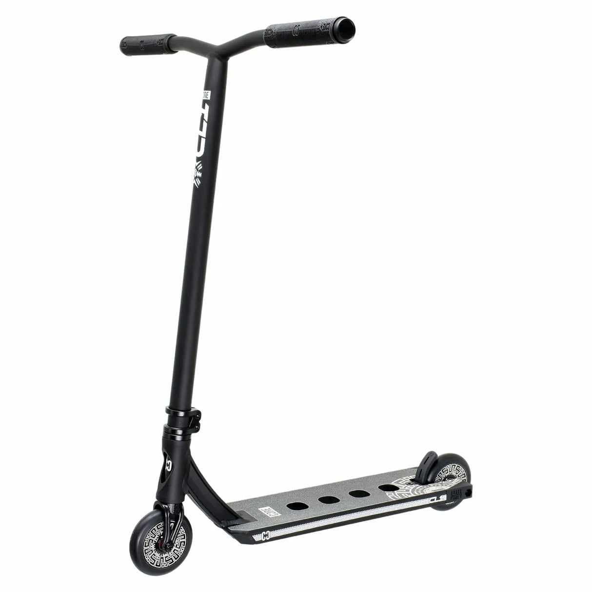 SKACRE-CL1 CORE CL1 Stunt Scooter Pro – Schwarz Black | Stunt Roller für Fortgeschrittene und Profis | Trickroller für den Skatepark Stunt Scooter Kicker Trottinett Scootering Soots Scootworld SkaMiDan Weil am Rhein Basel Lörrach Freiburg Schweiz Deutschland Switzerland Germany Bale Skatepark Roller Stunt Roller Tretroller Action Scooter Kinder Roller Kids Children Stunts Park Trick Scooter