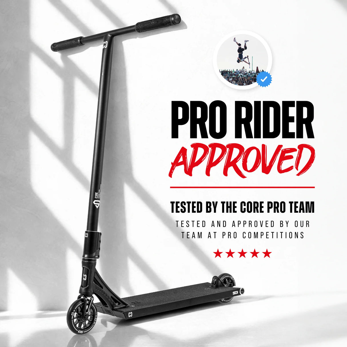 SKACRE-ST3-PL CORE ST3 Stunt Scooter Pro – verschiedene Farben | Stunt Roller für Fortgeschrittene und Profis | Trickroller für den Skatepark Stunt Scooter Kicker Trottinett Scootering Soots Scootworld SkaMiDan Weil am Rhein Basel Lörrach Freiburg Schweiz Deutschland Switzerland Germany Bale Skatepark Roller Stunt Roller Tretroller Action Scooter Kinder Roller Kids Children Stunts Park Trick Scooter