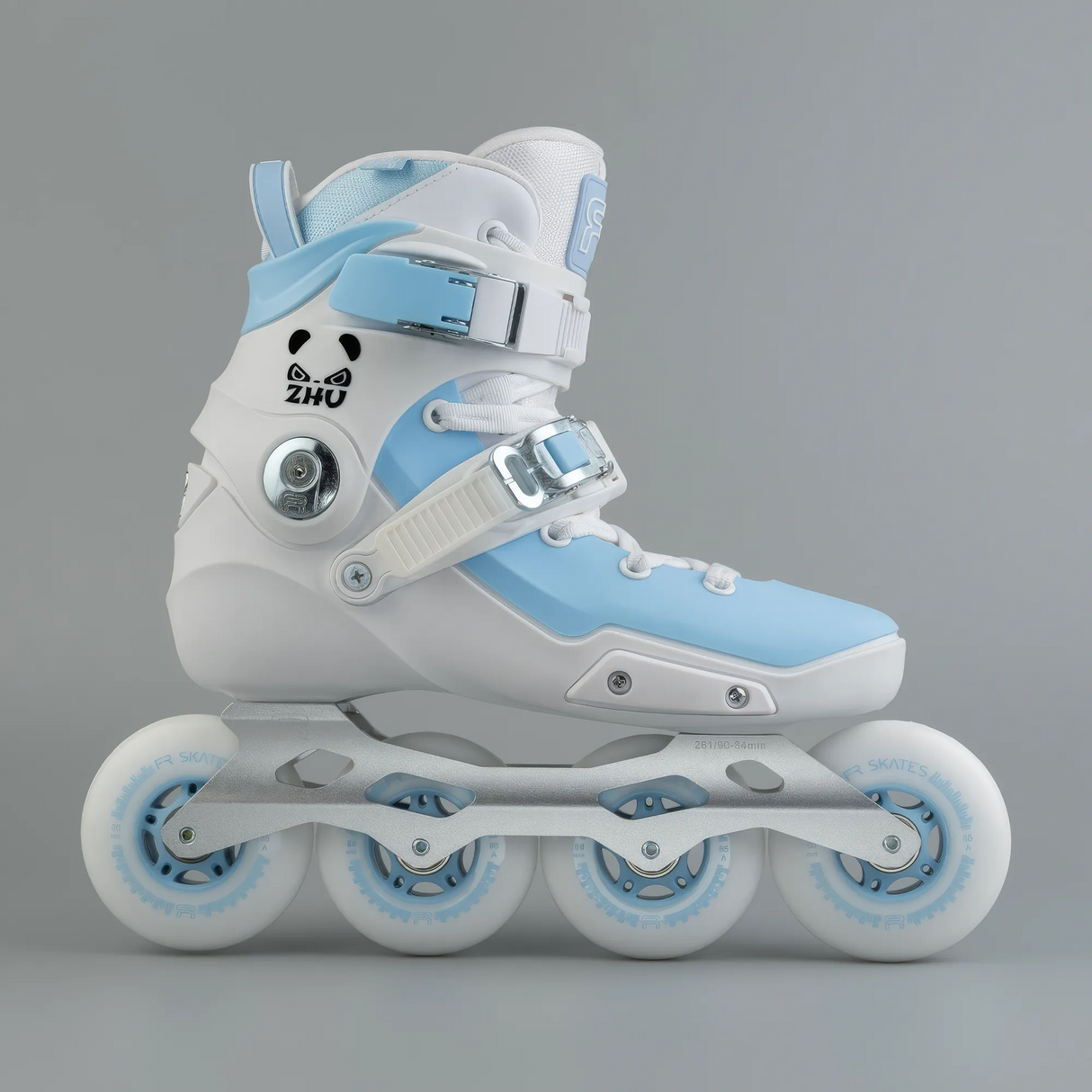 SKAFRSK-NEO190-LZ FR Skates Neo 1 – LZ Promodel – White Blue – Linda Zhu | 165mm Dual Point Mounting | Urban & Freestyle Inlineskates Slide Inline Skates Rollerblades Urban Inline Skating Freeskates Trainng Skates Strecken Skates Trinity Skates Einsteiger Beginner Inlineskates Inliner Fitness Inliner City Skates Fitness Inliner Sport Skates Sport Inliner Rollerblades Rollerblading Lörrach Freiburg Basel Inliner Skateschule und Skateshop Weil am Rhein SkaMiDan Deutschland Germany