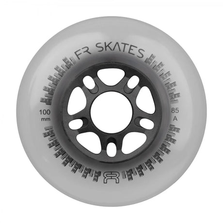 SKAFRWL-DT100-NL-BK/Natural/4-Pack FR SKATES Downtown Wheels 100mm 85A – Natural | 4-Pack | Urban & Freestyle Slalom Inline Rollen & Urban Inline Rollen | Inline Skating Rollen Inline Skating Wheels Rollerblading Wheels Inline Skating Rollerblading Inlineskaterollen Skating Wheels for Rollerblader  Rollen für Inlineskater Lörrach Freiburg Basel Inliner Richtige Größe right Size for Rollerblades Langhaltende Inlineskaterollen Longlasting Wheels for Rollerblading Skateschule und Skateshop Weil am Rhein SkaMiD