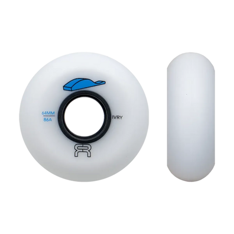 SKAFRWL-IVRY60-WH-BK/WhiteBlue/4-Pack FR SKATES Downtown Wheels 80mm 85A – Teal Türkies | 4-Pack | FR SKATES Ivry Wheels 64mm 86A – White Blue | 4-Pack | Indoor Aggressive Inline Rollen | Inline Skating Rollen Inline Skating Wheels Rollerblading Wheels Inline Skating Rollerblading Inlineskaterollen Skating Wheels for Rollerblader  Rollen für Inlineskater Lörrach Freiburg Basel Inliner Richtige Größe right Size for Rollerblades Langhaltende Inlineskaterollen Longlasting Wheels for Rollerblading Skateschule u