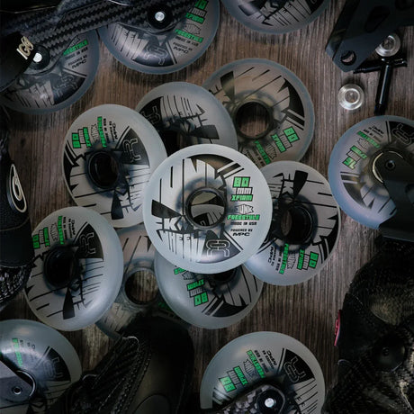 SKAFRWL-JFS80-NL-BK-XF/4-Pack FR SKATES Junk Freestyle MPC Wheels 80mm X-Firm | 4-Pack | Elite Freestyle Slalom Inline Rollen Rollerblading Wheels Inline Skating Rollerblading Inlineskaterollen Skating Wheels for Rollerblader  Rollen für Inlineskater Lörrach Freiburg Basel Inliner Richtige Größe right Size for Rollerblades Langhaltende Inlineskaterollen Longlasting Wheels for Rollerblading Skateschule und Skateshop Weil am Rhein SkaMiDan Deutschland Germany