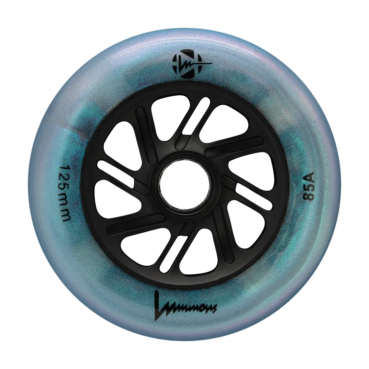 SKALUWL-LU125-PE-BK/BlackPearl Luminous LED Wheels 125mm 85A | Luminous LED Rollen für Inlineskates in Black Pearl | 4-Pack | Leuchtrollen | Fitness & Urban Inline Rollen Rollerblading Wheels Inline Skating Rollerblading Inlineskaterollen Skating Wheels for Rollerblader Rollen für Inlineskater Lörrach Freiburg Basel Inliner Richtige Größe right Size for Rollerblades Langhaltende Inlineskaterollen Longlasting Wheels for Rollerblading Skateschule und Skateshop Weil am Rhein SkaMiDan Deutschland Germany