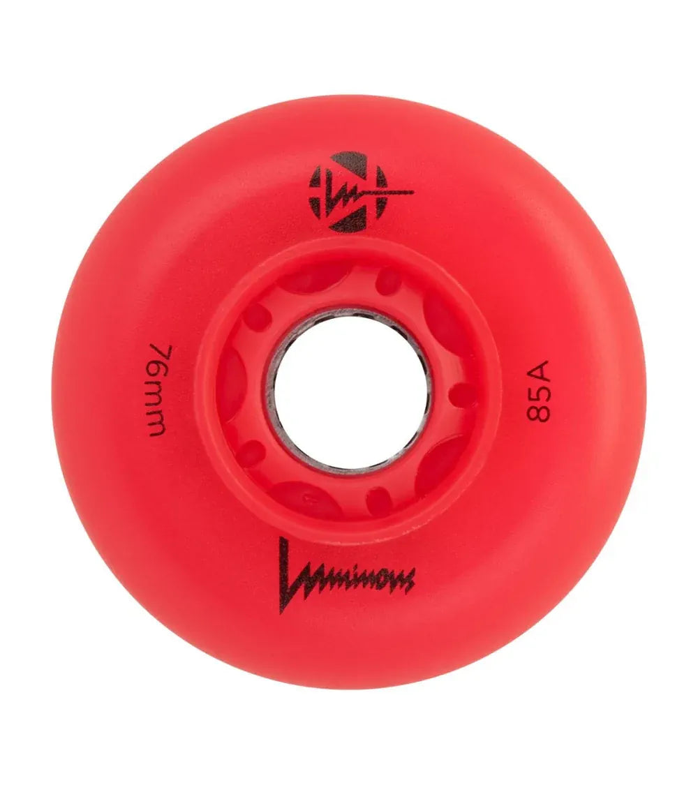 SKALUWL-LU7685-RD-RD/Red Luminous LED Wheels 76mm 85A | Luminous LED Rollen für Inlineskates in Red | 4-Pack || Inline Skating Rollen Inline Skating Wheels Rollerblading Wheels Inline Skating Rollerblading Inlineskaterollen Skating Wheels for Rollerblader Rollen für Inlineskater Lörrach Freiburg Basel Inliner Richtige Größe right Size for Rollerblades Langhaltende Inlineskaterollen Longlasting Wheels for Rollerblading Skateschule und Skateshop Weil am Rhein SkaMiDan Deutschland Germany