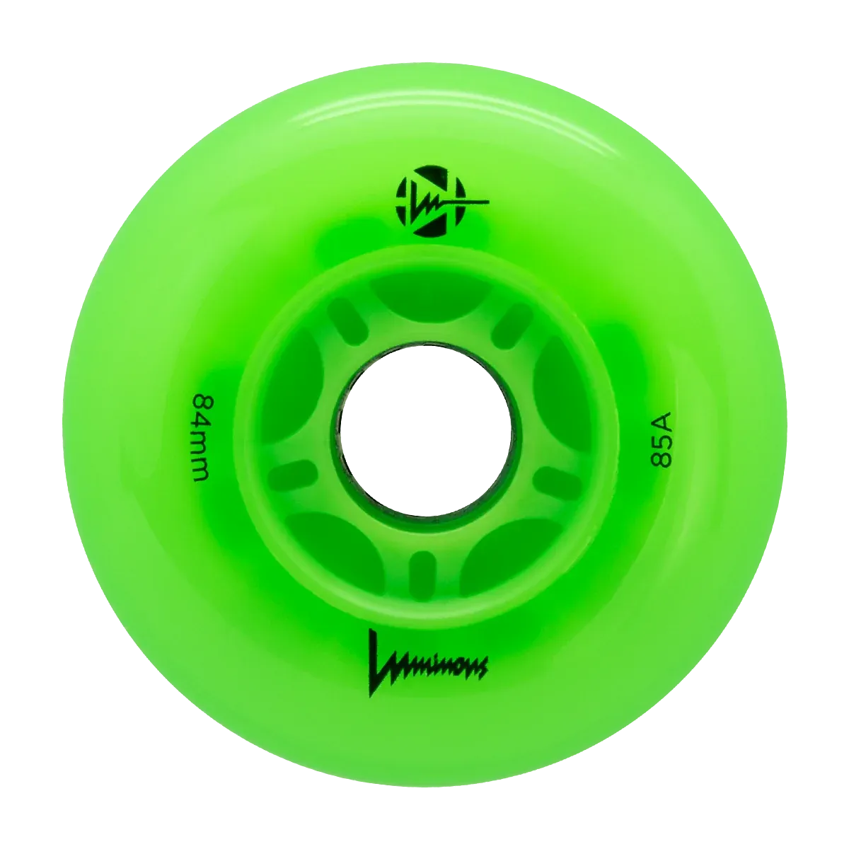 SKALUWL-LU84-GR-AP-GW/GreenGlow Luminous LED Wheels 84mm 85A | Luminous LED Rollen für Inlineskates in GreenGlow | 4-Pack | Leuchtrollen | Fitness & Urban Inline Rollen Rollerblading Wheels Inline Skating Rollerblading Inlineskaterollen Skating Wheels for Rollerblader Rollen für Inlineskater Lörrach Freiburg Basel Inliner Richtige Größe right Size for Rollerblades Langhaltende Inlineskaterollen Longlasting Wheels for Rollerblading Skateschule und Skateshop Weil am Rhein SkaMiDan Deutschland Germany