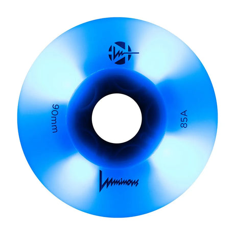 SKALUWL-LU90-BO-GW/OceanGlow Luminous LED Wheels 90mm 85A | Luminous LED Rollen für Inlineskates in Ocean Glow | 4-Pack | Leuchtrollen | Fitness & Urban Inline Rollen Rollerblading Wheels Inline Skating Rollerblading Inlineskaterollen Skating Wheels for Rollerblader  Rollen für Inlineskater Lörrach Freiburg Basel Inliner Richtige Größe right Size for Rollerblades Langhaltende Inlineskaterollen Longlasting Wheels for Rollerblading Skateschule und Skateshop Weil am Rhein SkaMiDan Deutschland Germany
