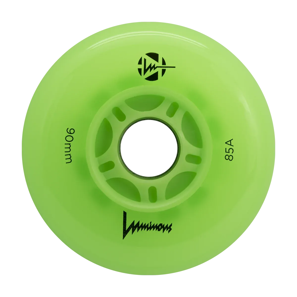 SKALUWL-LU90-GR-AP-GW-GR/GreenGlowLED Luminous LED Wheels 90mm 85A | Luminous LED Rollen für Inlineskates in White Glow | 4-Pack | Leuchtrollen | Fitness & Urban Inline Rollen Rollerblading Wheels Inline Skating Rollerblading Inlineskaterollen Skating Wheels for Rollerblader Rollen für Inlineskater Lörrach Freiburg Basel Inliner Richtige Größe right Size for Rollerblades Langhaltende Inlineskaterollen Longlasting Wheels for Rollerblading Skateschule und Skateshop Weil am Rhein SkaMiDan Deutschland Germany