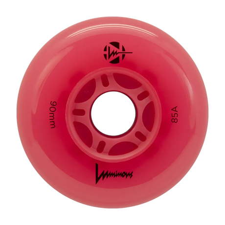 SKALUWL-LU90-RD-RD/Red Luminous LED Wheels 90mm 85A | Luminous LED Rollen für Inlineskates in Red | 4-Pack | Leuchtrollen | Fitness & Urban Inline Rollen Rollerblading Wheels Inline Skating Rollerblading Inlineskaterollen Skating Wheels for Rollerblader  Rollen für Inlineskater Lörrach Freiburg Basel Inliner Richtige Größe right Size for Rollerblades Langhaltende Inlineskaterollen Longlasting Wheels for Rollerblading Skateschule und Skateshop Weil am Rhein SkaMiDan Deutschland Germany