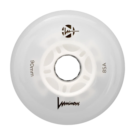 SKALUWL-LU90-WH-GW/WhiteGlow Luminous LED Wheels 90mm 85A | Luminous LED Rollen für Inlineskates in White Glow | 4-Pack | Leuchtrollen | Fitness & Urban Inline Rollen Rollerblading Wheels Inline Skating Rollerblading Inlineskaterollen Skating Wheels for Rollerblader  Rollen für Inlineskater Lörrach Freiburg Basel Inliner Richtige Größe right Size for Rollerblades Langhaltende Inlineskaterollen Longlasting Wheels for Rollerblading Skateschule und Skateshop Weil am Rhein SkaMiDan Deutschland Germany