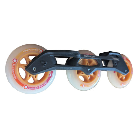 SKAWÜH1003 POWERSLIDE Elite AL Frame 3x100mm 250mm + Hurricane Wheels 3×100mm 86a | Black | Urban Inline Skating | Urban Inline Skating Frames Rahmen für inline Skates Frames for inline Skating Urban Inline Skating Frames Inliner Rahmen für das urbane Gelände Lörrach Freiburg Basel Inliner Skateschule und Skateshop Weil am Rhein SkaMiDan Deutschland Germany