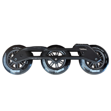 SKAWÜH3100 POWERSLIDE Elite AL Frame 3x100mm 250mm + Hurricane Wheels 3×100mm 86a | Black | Urban Inline Skating | Urban Inline Skating Frames Rahmen für inline Skates Frames for inline Skating Urban Inline Skating Frames Inliner Rahmen für das urbane Gelände Lörrach Freiburg Basel Inliner Skateschule und Skateshop Weil am Rhein SkaMiDan Deutschland Germany