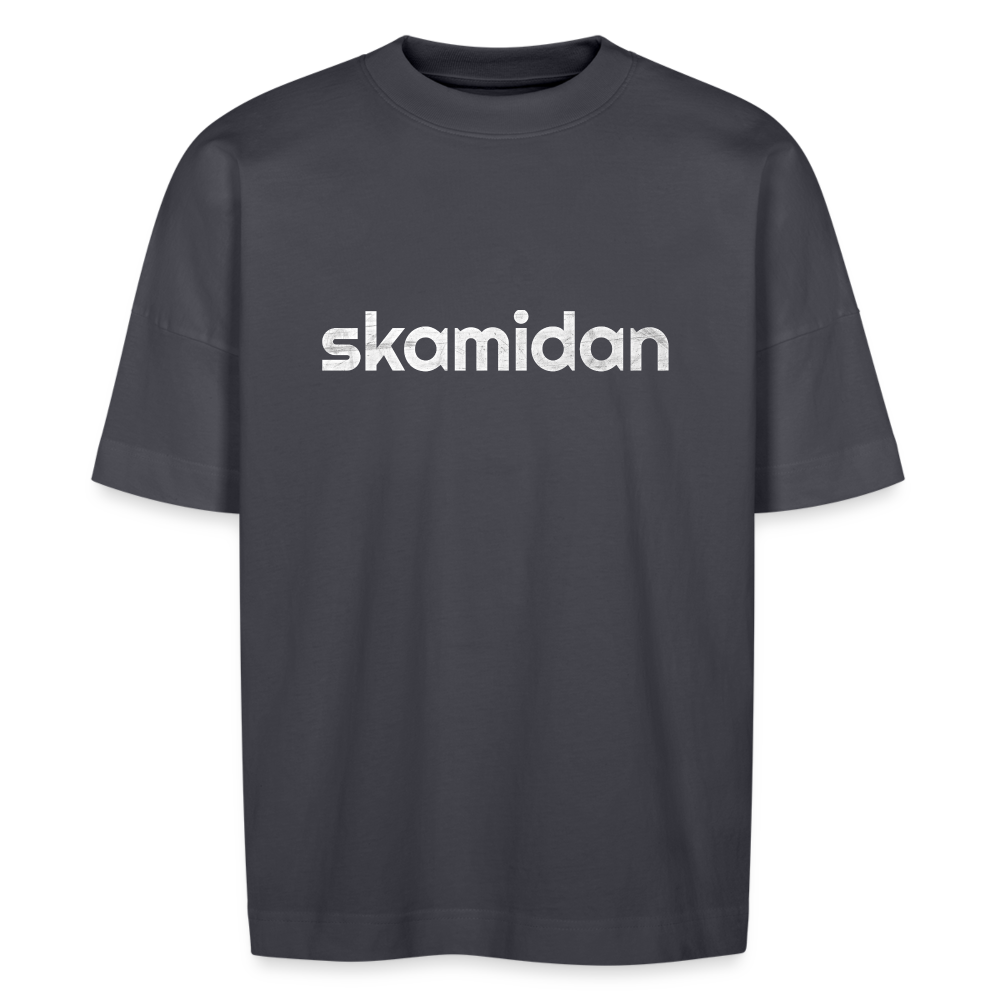SkaMiDan Basic Oversized T-Shirt | Bio | 100% Baumwolle aus biologischem Anbau SkaMiDan Merch Bekleidung Clothing Clothes Skate Shirt Skate Gear Skating T-shirts pullover skate klamotten zum skaten inline skating roller skating rollerblading inlineskaten rollerbladen weil am rhein lörrach freiburg basel inliner sportbekleidung sportkleidung funktionskleidung Skating School Skateshop Skateschule Skaterladen Deutschland Germany