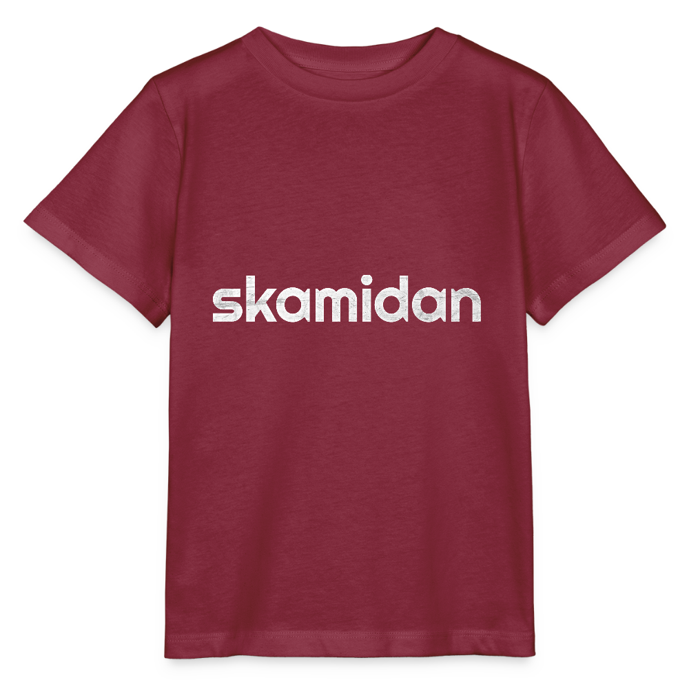 SkaMiDan Original Kinder T-Shirt | Bio | 100% Baumwolle aus biologischem Anbau Organic | 100% cotton from organic farming SkaMiDan Merch Kids Children Bekleidung Clothing Clothes Skate Shirt Skate Gear Skating T-shirts pullover skate klamotten zum skaten inline skating roller skating rollerblading inlineskaten rollerbladen weil am rhein lörrach freiburg basel inliner sportbekleidung sportkleidung funktionskleidung Skating School Skateshop Skateschule Skaterladen Deutschland Germany