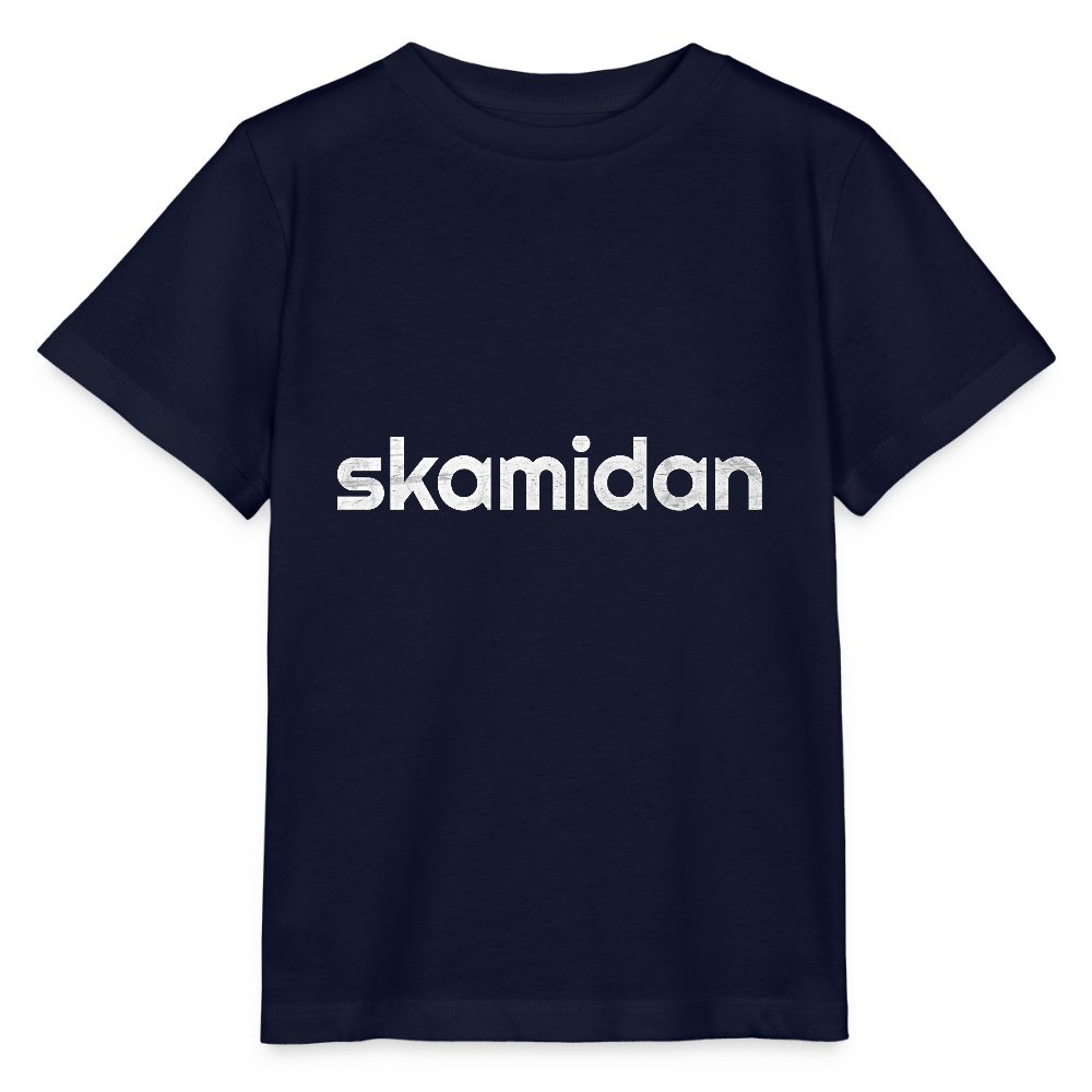 SkaMiDan Original Kinder T-Shirt | Bio | 100% Baumwolle aus biologischem Anbau Organic | 100% cotton from organic farming SkaMiDan Merch Kids Children Bekleidung Clothing Clothes Skate Shirt Skate Gear Skating T-shirts pullover skate klamotten zum skaten inline skating roller skating rollerblading inlineskaten rollerbladen weil am rhein lörrach freiburg basel inliner sportbekleidung sportkleidung funktionskleidung Skating School Skateshop Skateschule Skaterladen Deutschland Germany