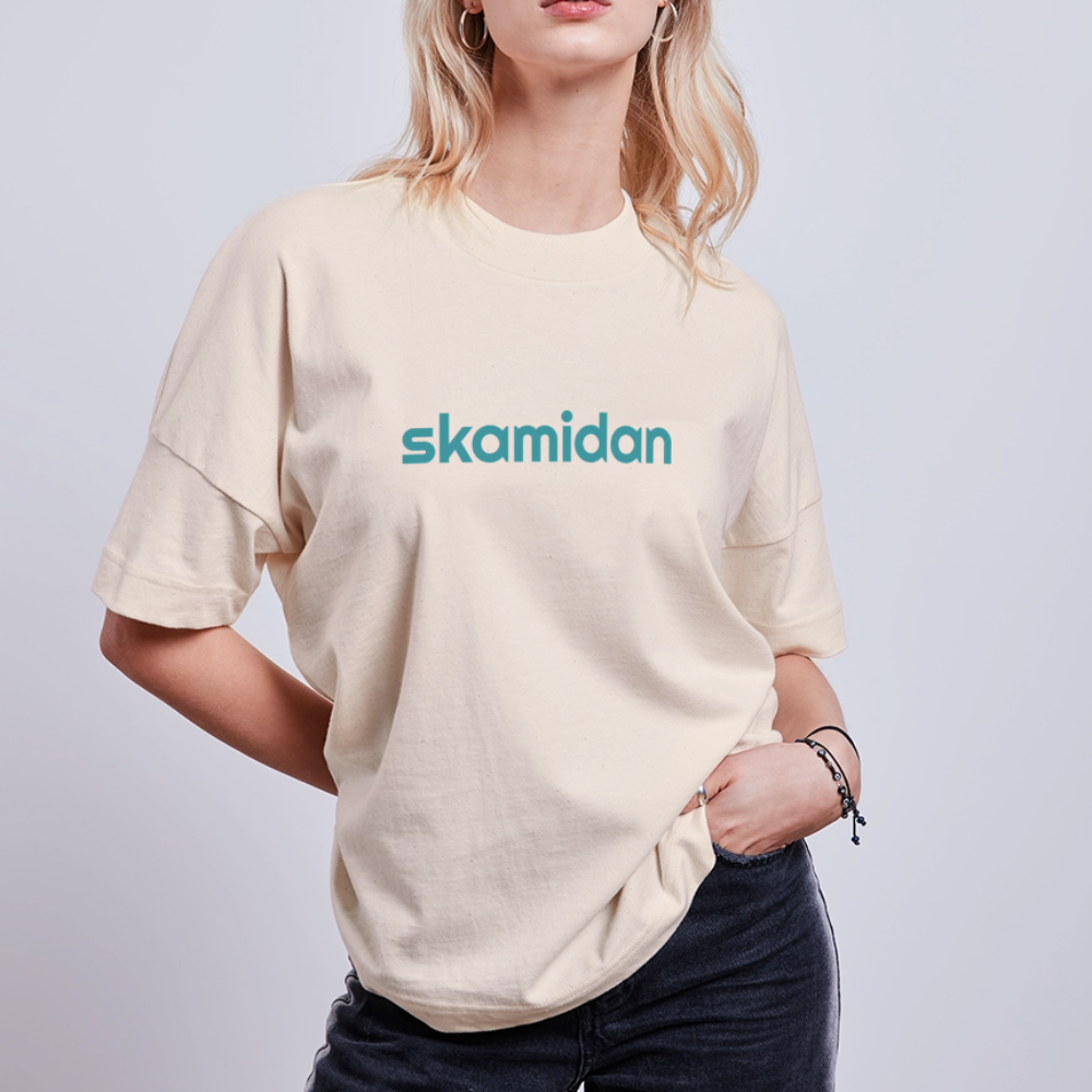 SkaMiDan Original Oversized T-Shirt | Bio | 100% Baumwolle aus biologischem Anbau SkaMiDan Merch Bekleidung Clothing Clothes Skate Shirt Skate Gear Skating T-shirts pullover skate klamotten zum skaten inline skating roller skating rollerblading inlineskaten rollerbladen weil am rhein lörrach freiburg basel inliner sportbekleidung sportkleidung funktionskleidung Skating School Skateshop Skateschule Skaterladen Deutschland Germany