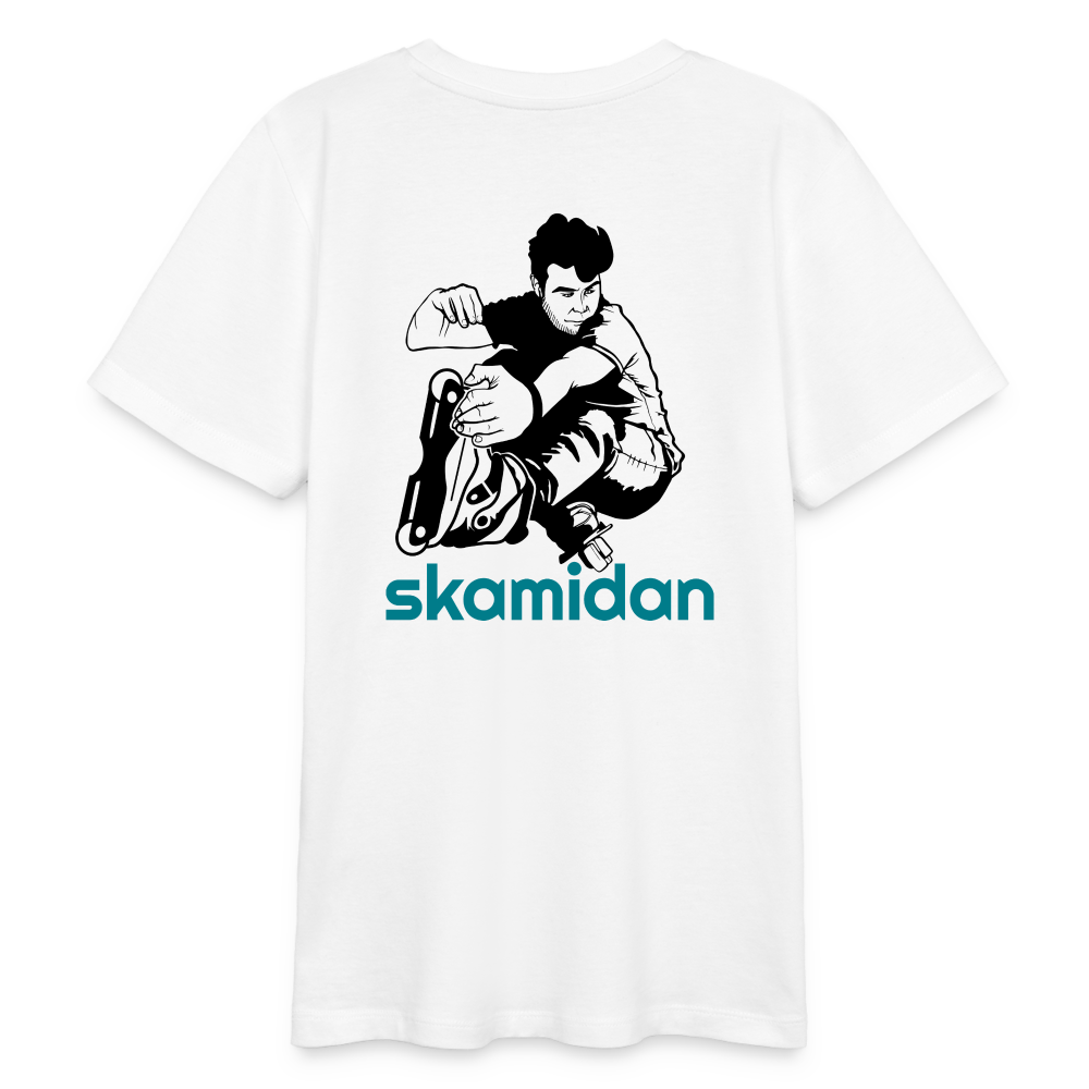 SkaMiDan Original Teenager T-Shirt | Bio | 100% Baumwolle aus biologischem Anbau Organic | 100% cotton from organic farming SkaMiDan Merch Bekleidung Clothing Clothes Skate Shirt Skate Gear Skating T-shirts pullover skate klamotten zum skaten inline skating roller skating rollerblading inlineskaten rollerbladen weil am rhein lörrach freiburg basel inliner sportbekleidung sportkleidung funktionskleidung Skating School Skateshop Skateschule Skaterladen Deutschland Germany